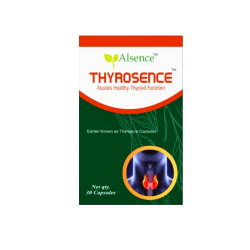 Alsence Thyrosence (Thyrosure) Capsules |Natural Solution for Thyroid Health | 30 Caps